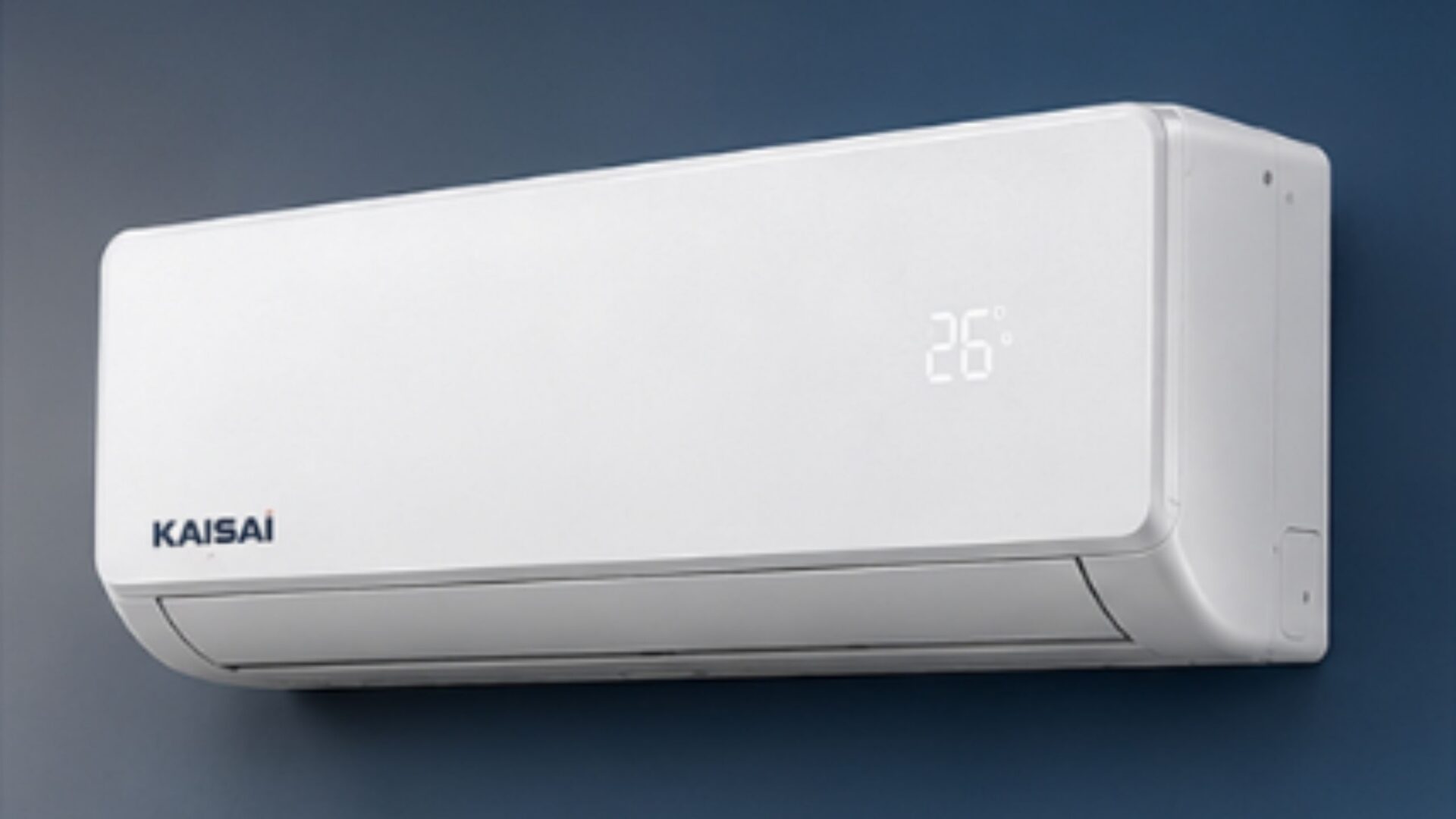 White Kaisai wall-mounted air conditioner unit