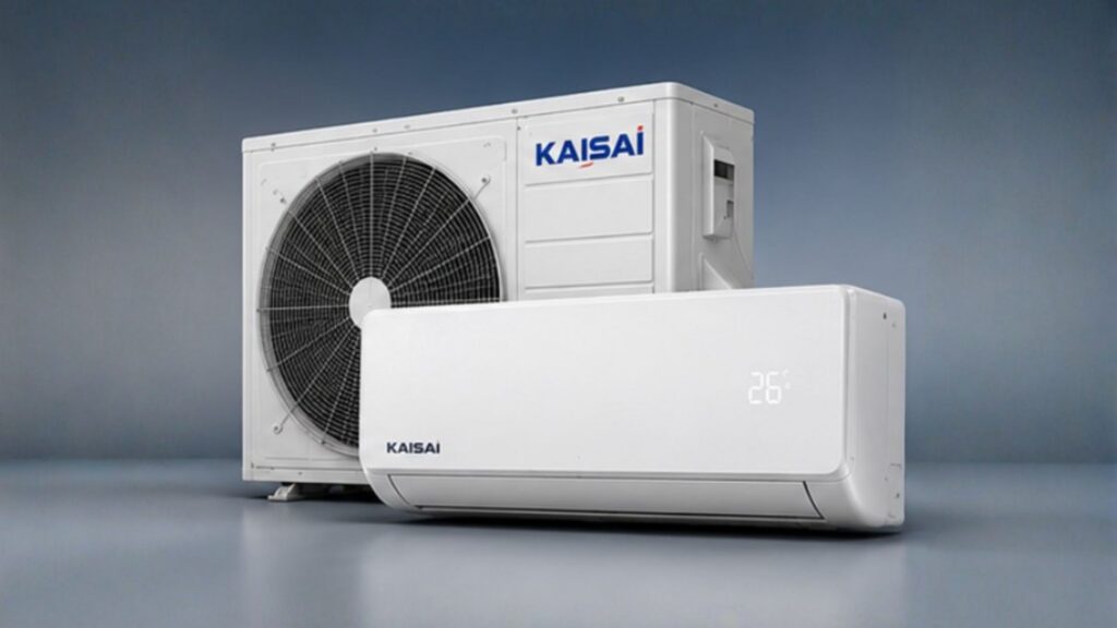 KAISAI split air conditioner indoor and outdoor