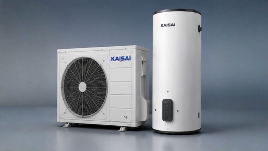 Heat pump and hot water tank